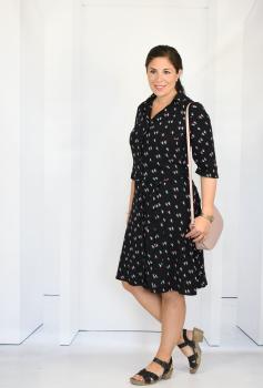 Nähbeispiel Hemd/Bluse/Kleid Camisa lillesol women Nr. 43